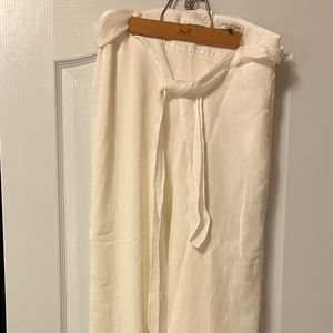 Halston wide leg pants